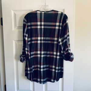 Fall Flannel Blouse